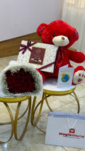 Forever Yours Rose, Teddy & Chocolate Gift Set
