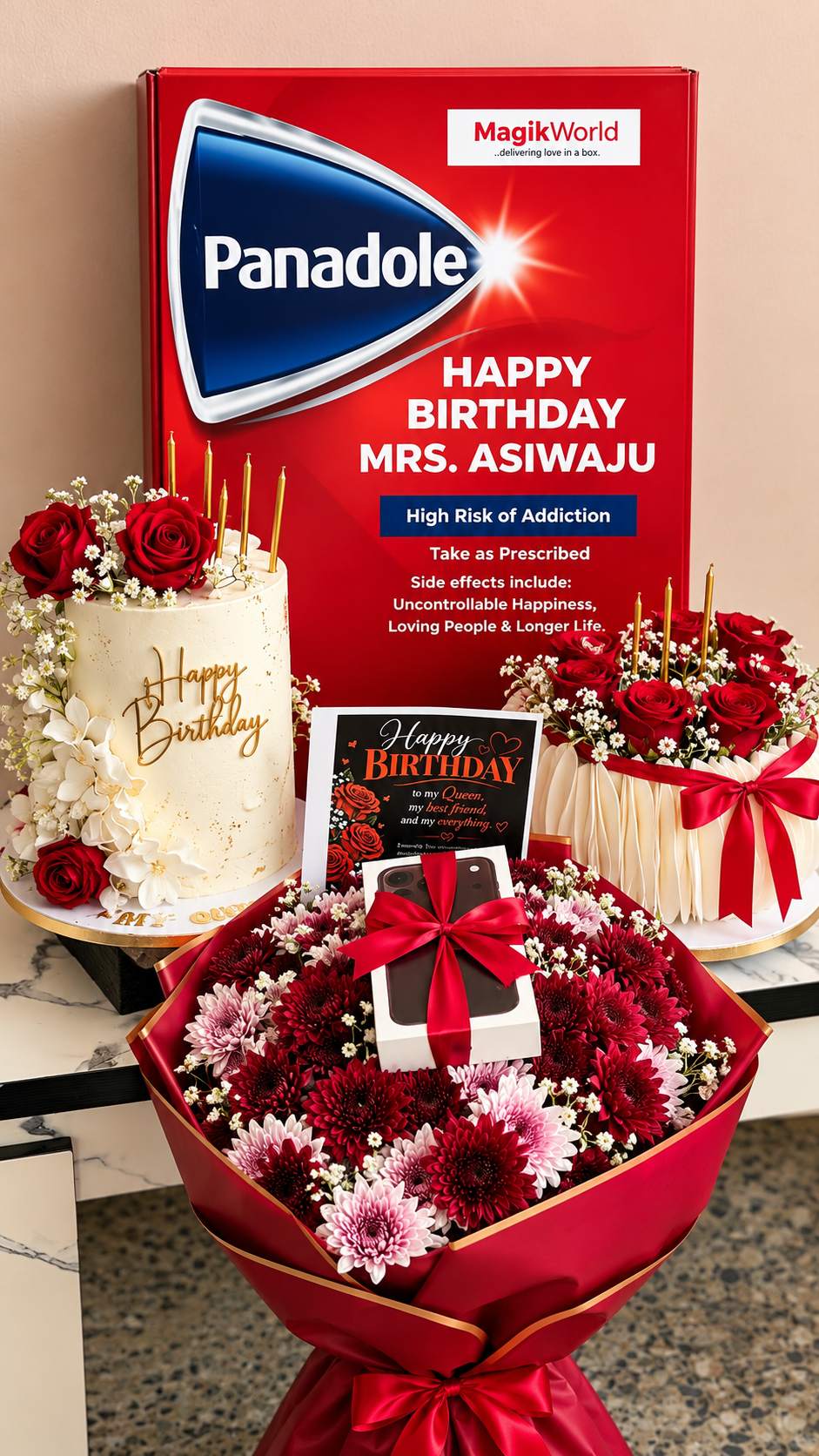 Luxury Birthday Surprise Package in Lagos & Abuja – Fully Customisable Gift Set without iPhone