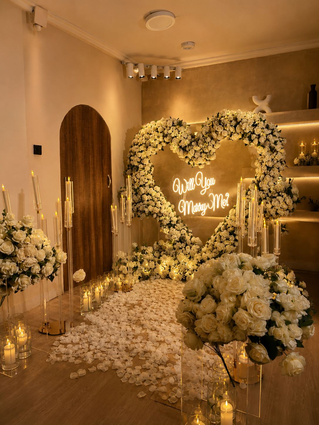 “Will You Marry Me?” Proposal Setup – Premium Engagement Experience
