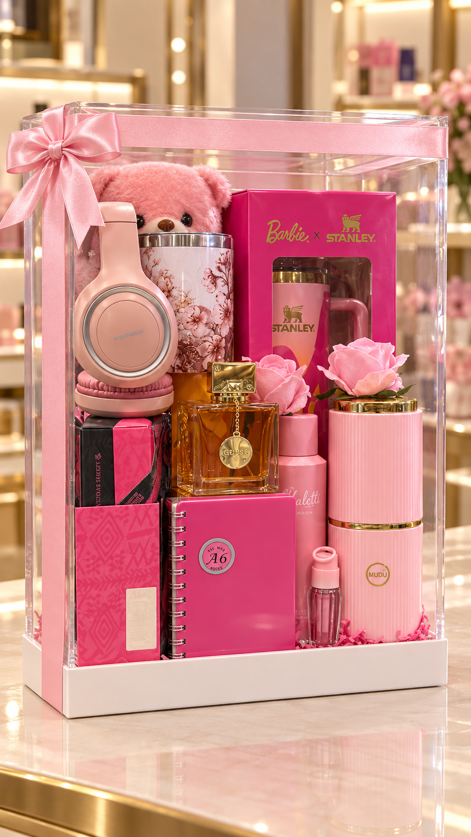 Luxury Pink Gift Box for Her | Birthday Gift Hamper Nigeria