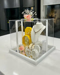 Swarovski Jewelry Gift Box with Necklace, Bracelet, Ring & Earrings