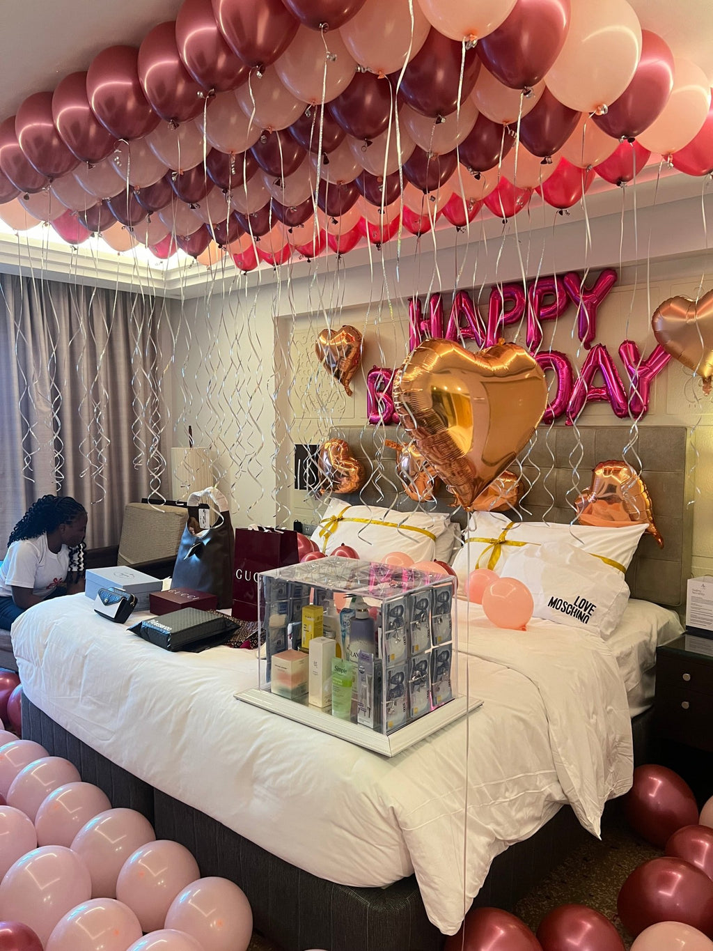 Birthday Room Decoration with Balloons – Abuja & Lagos - Magikworld Gifts and Surprises