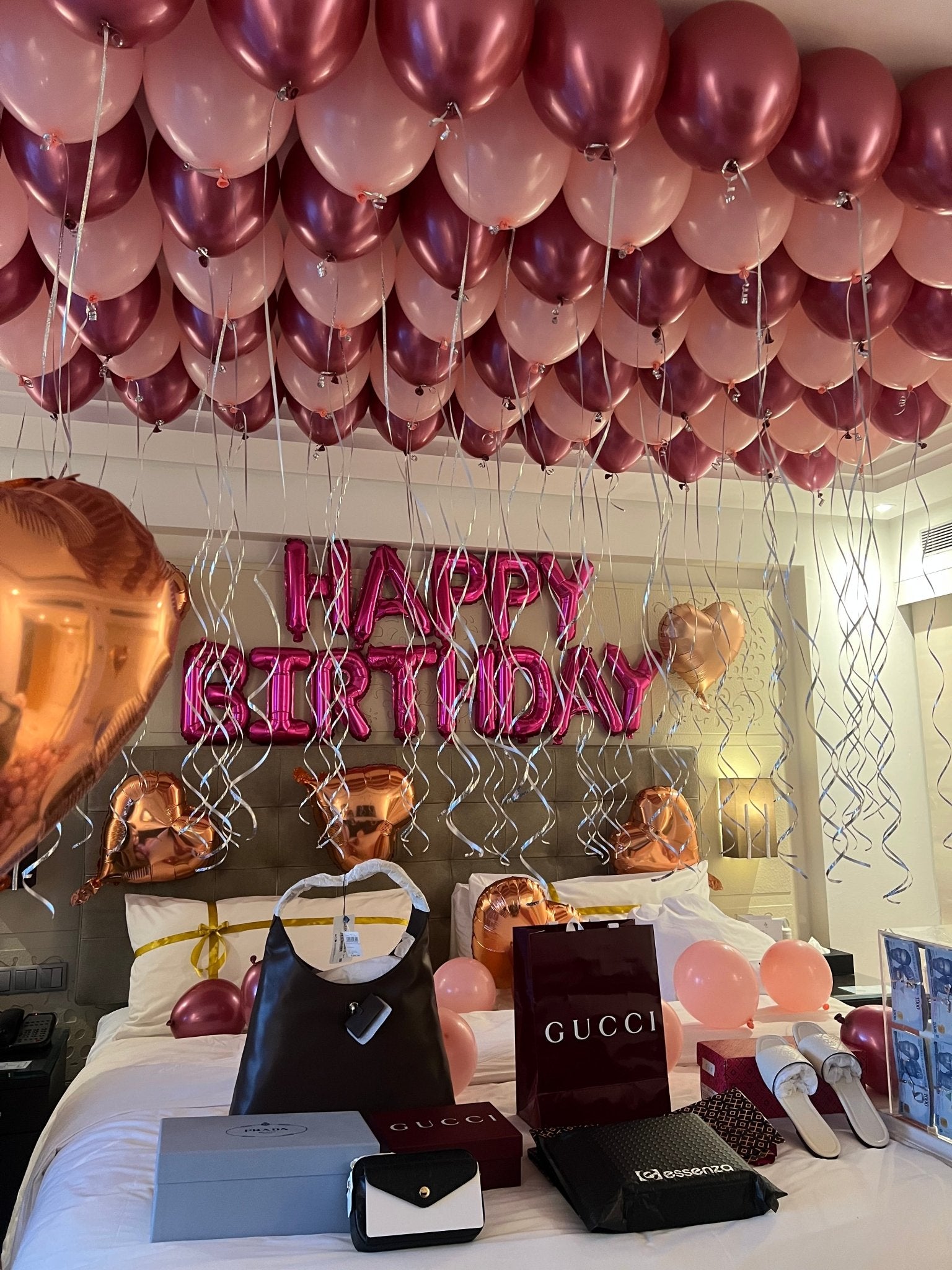Birthday Room Decoration with Balloons – Abuja & Lagos - Magikworld Gifts and Surprises