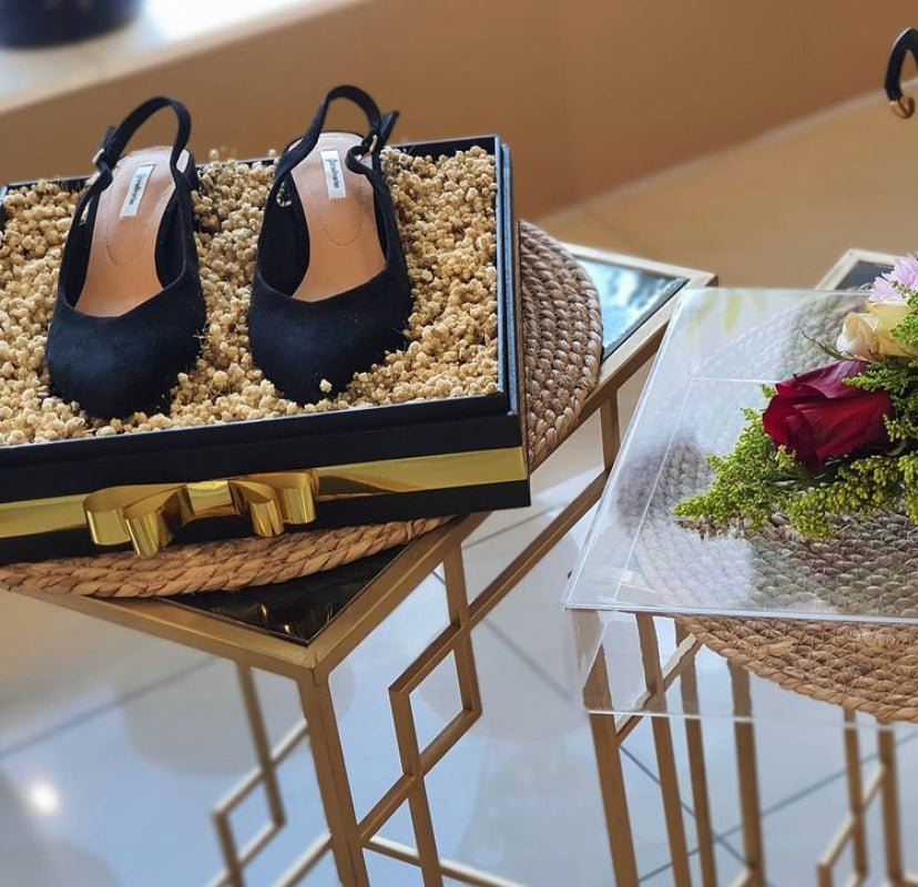 Luxury Shoe Gift Box with Flowers for Her – Abuja & Lagos - Magikworld Gifts and Surprises