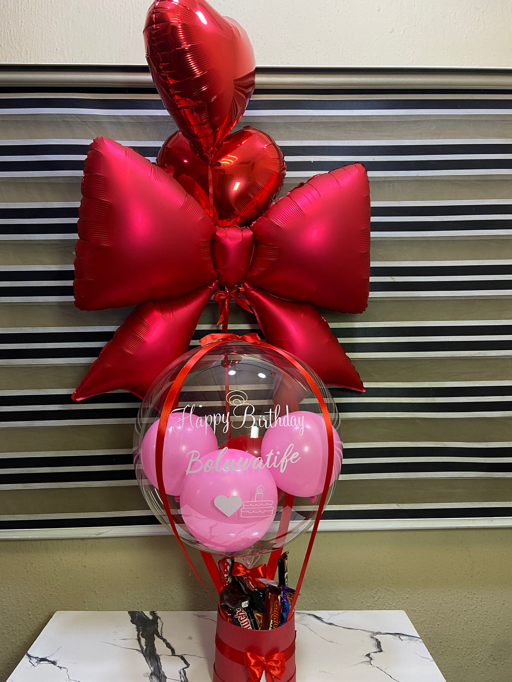 Helium balloons