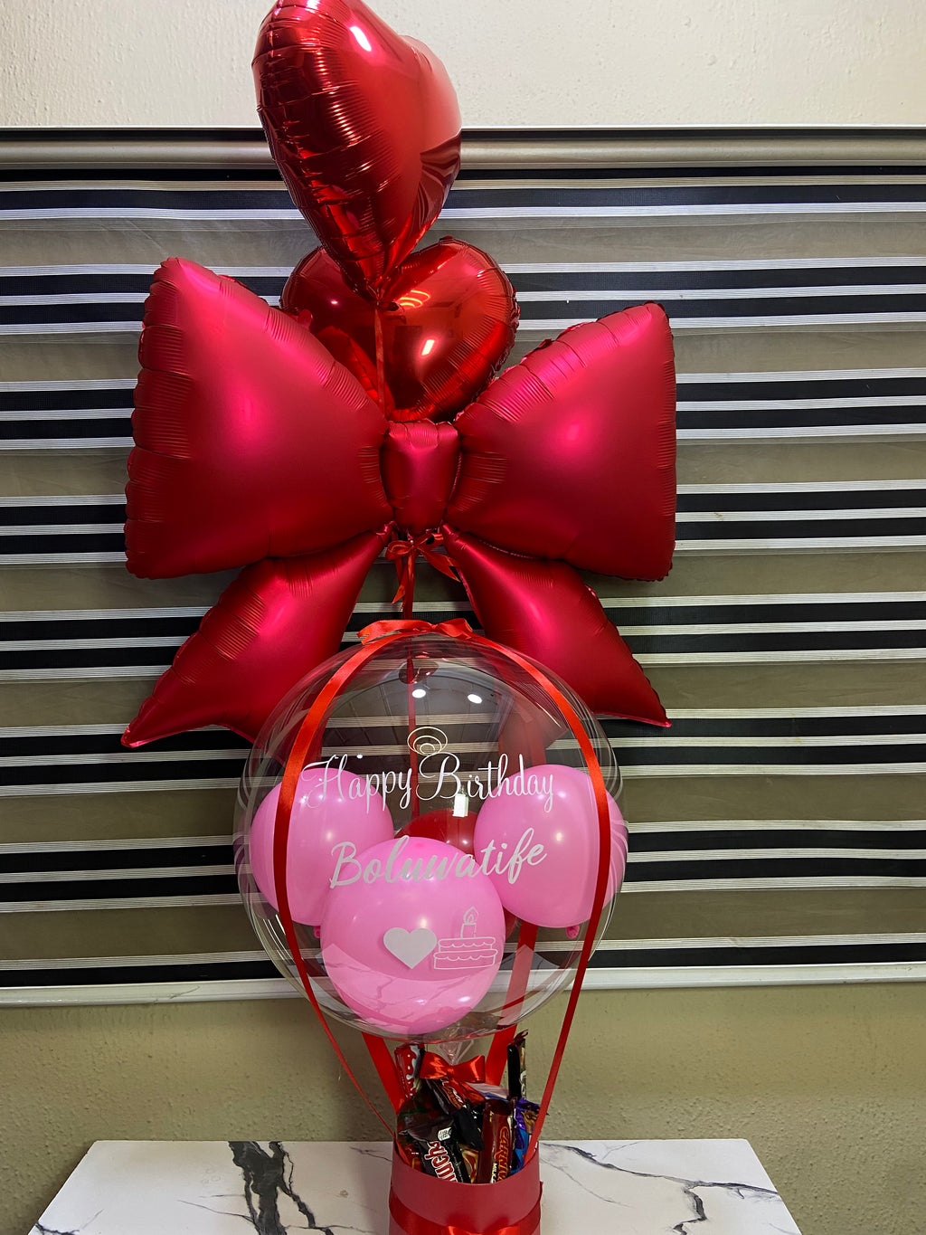 Helium balloons