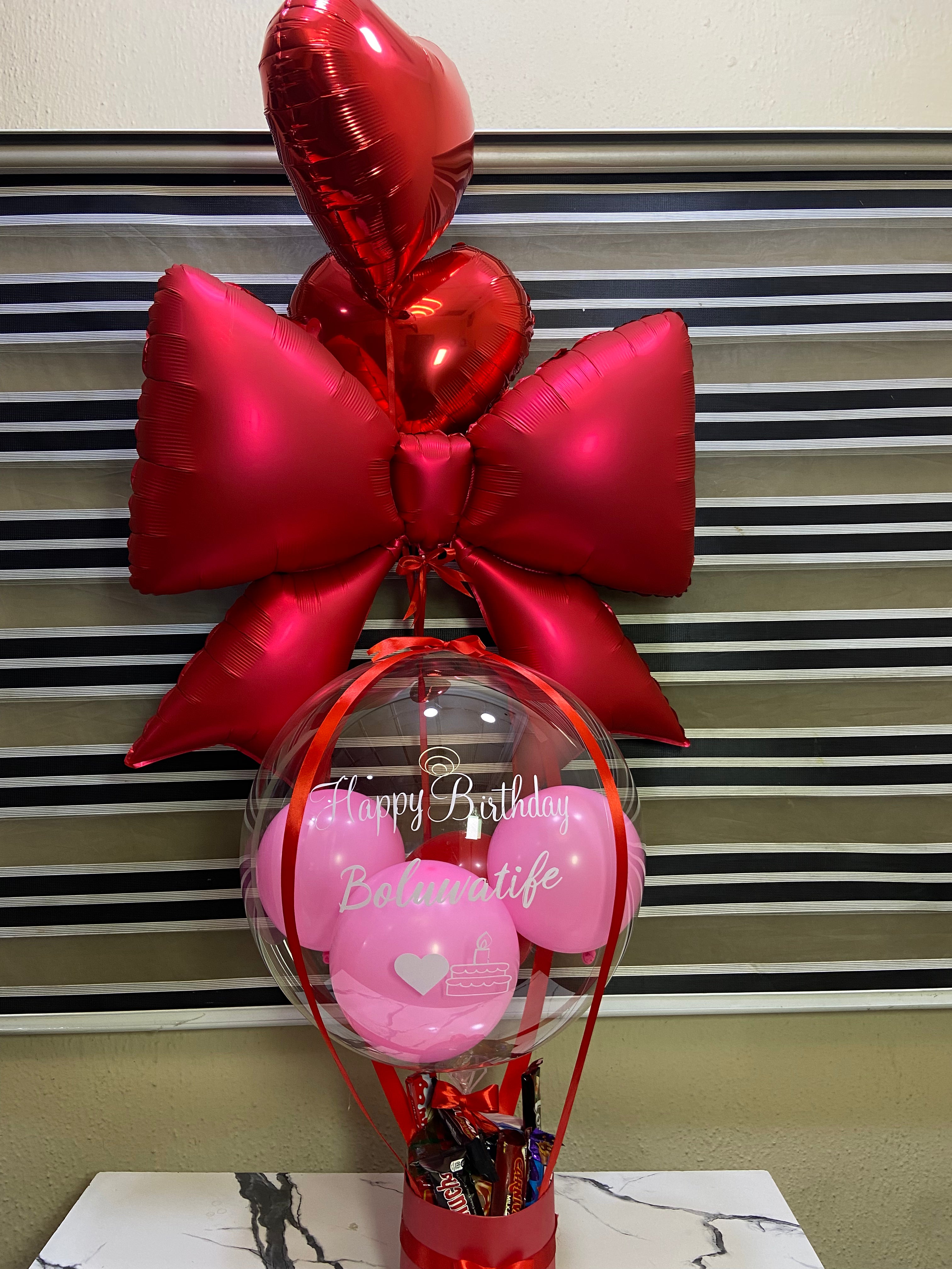 Helium balloons