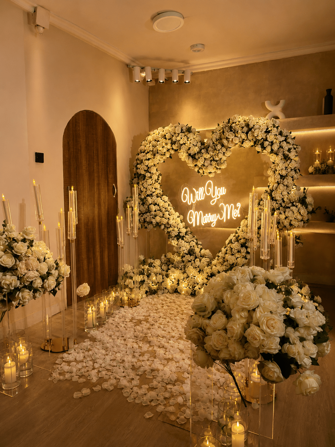 “Will You Marry Me?” Proposal Setup – Premium Engagement Experience - Magikworld Gifts and Surprises