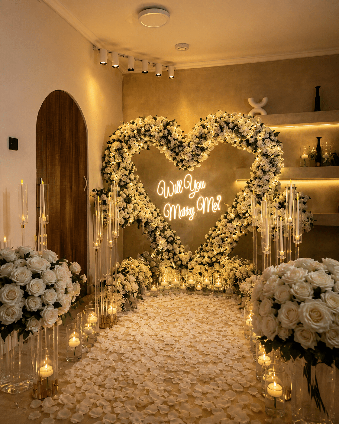 “Will You Marry Me?” Proposal Setup – Premium Engagement Experience - Magikworld Gifts and Surprises