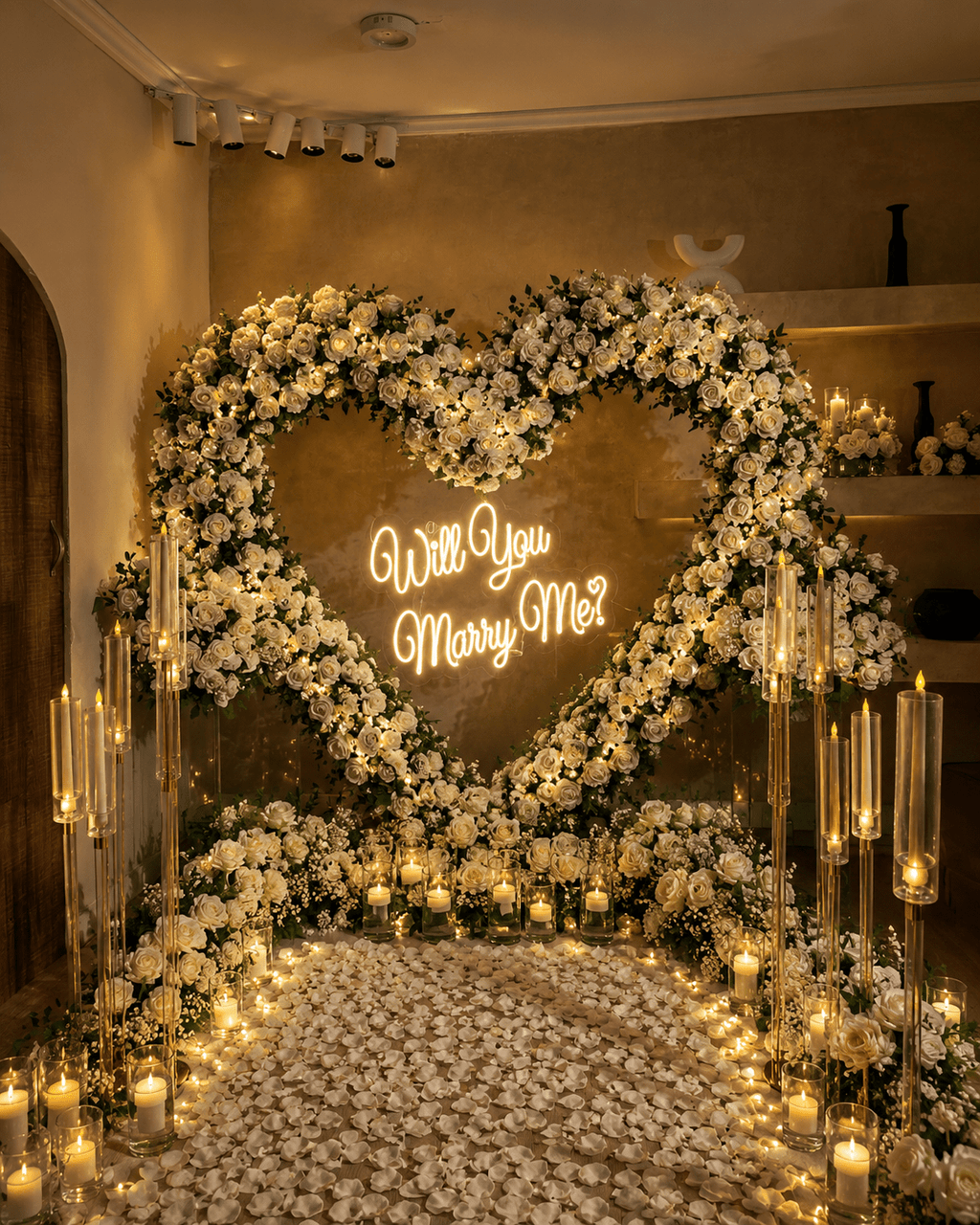 “Will You Marry Me?” Proposal Setup – Premium Engagement Experience - Magikworld Gifts and Surprises