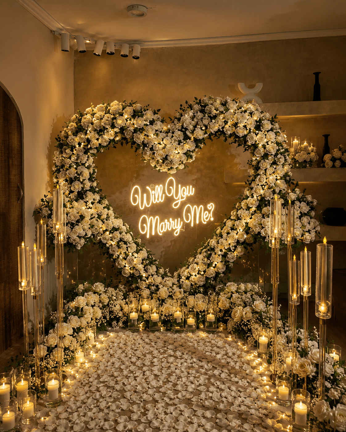 “Will You Marry Me?” Proposal Setup – Premium Engagement Experience - Magikworld Gifts and Surprises